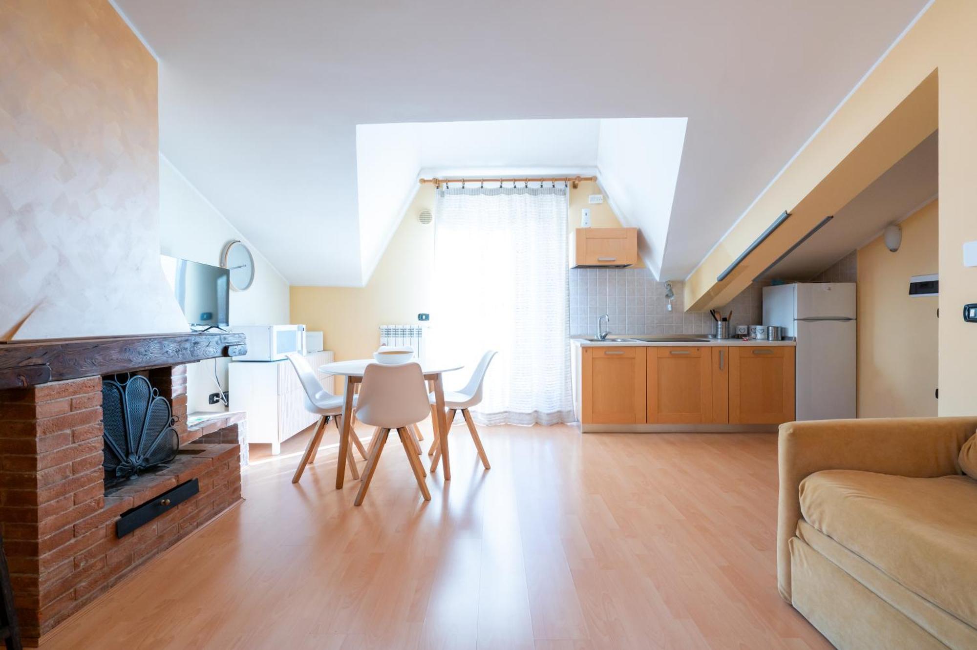 Ferienwohnung La Mansarda Castel Di Sangro Exterior foto